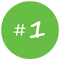 1 icon for number 1