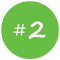 2 icon for number 2
