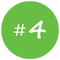 4 icon for number 4
